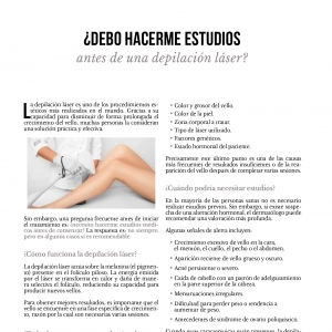  - depilaci&oacute;n femenina, center
